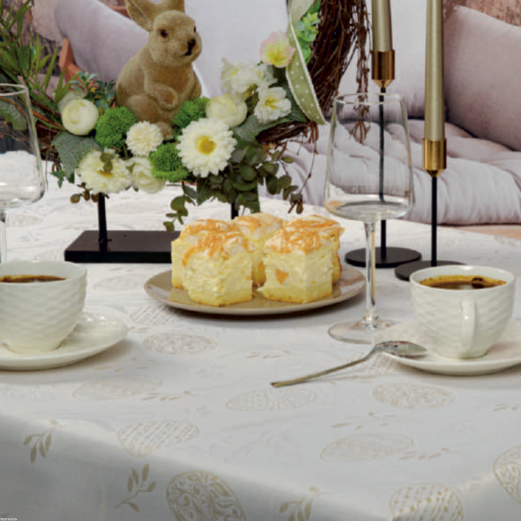 Obrus kwadratowy plamoodporny Wielkanoc Pisankowy Rozkwit3.png